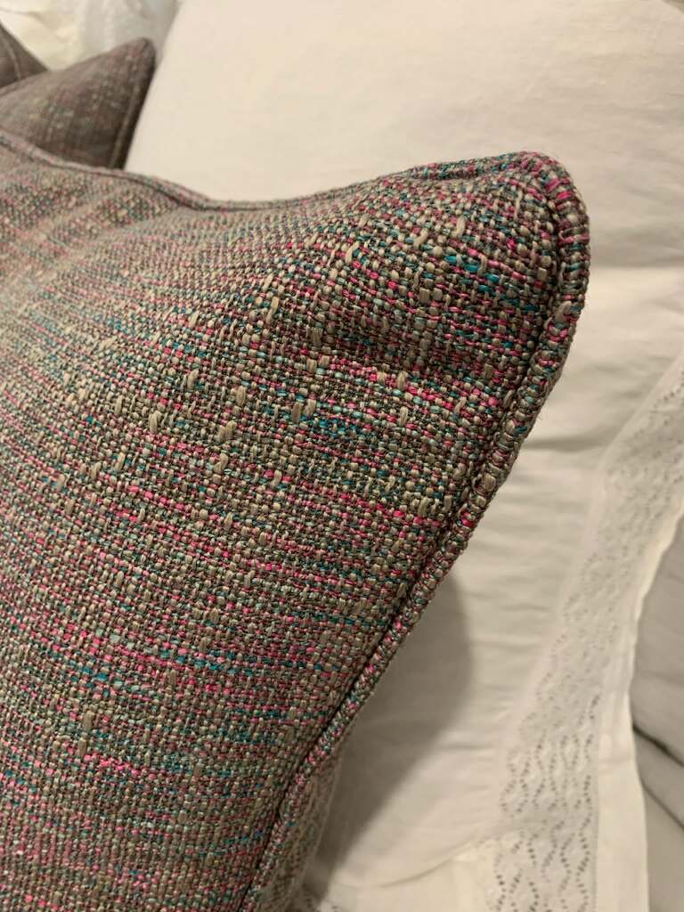Designer Bespoke Cushion - Multi Weave