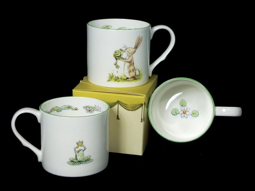 Two Bad Mice Fine Bone China Mug - Frog Prince