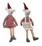 Stuart and Stacy Sitting Mice Couple