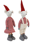 Frank and Ava Standing Mice Couple