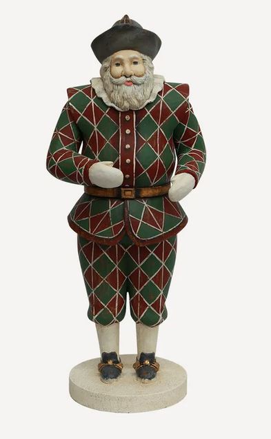 Grand Master Santa with Check Suit