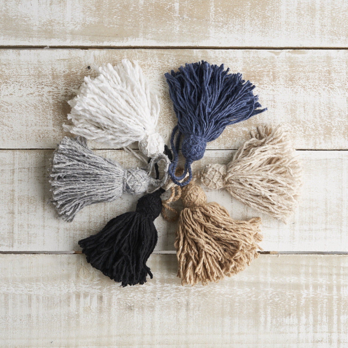 Wool Tassels made in Morocco - 6 Colours