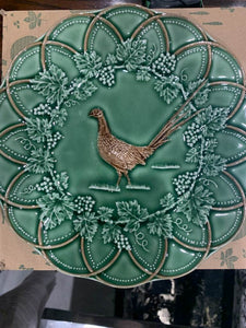 Bordallo Woods Fruit Plate Pheasant