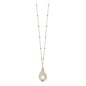 Simply Italian - Baroque Pearl Pendant