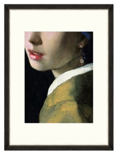 Framed Print - Lady with an Earring - Tilly and Tiffen 