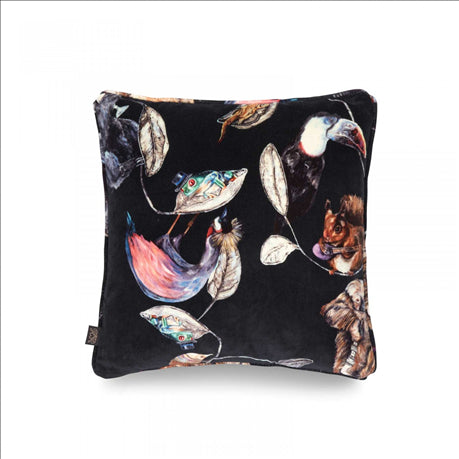 Hackney Empire Medium Velvet Cushion - Midnight - Tilly and Tiffen 