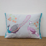 Peacock Cushion - Tilly and Tiffen 