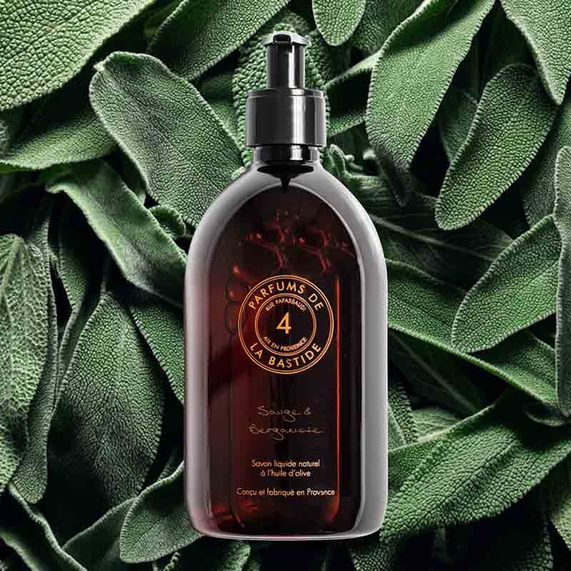 Parfums De La Bastide – Savon Liquide Naturel – Sage & Bergamot