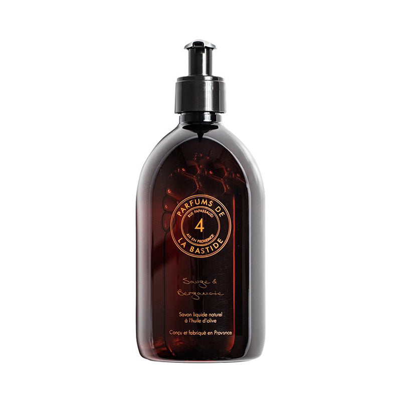 Parfums De La Bastide – Savon Liquide Naturel – Sage & Bergamot