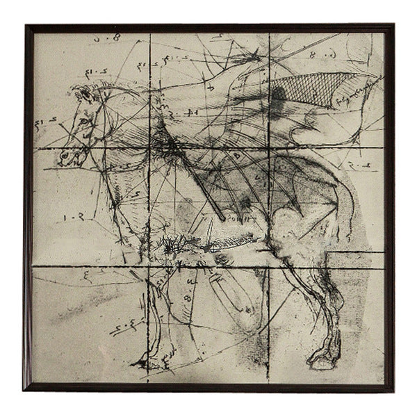 Mystical Horse with Black Frame - Tilly and Tiffen 